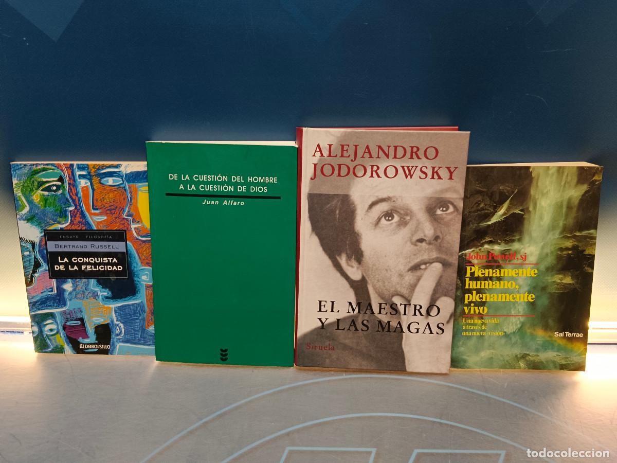 Libros de segunda mano: 4 libros sobre pensamiento El maestro y las Magas/La conquista de la felicidad.....