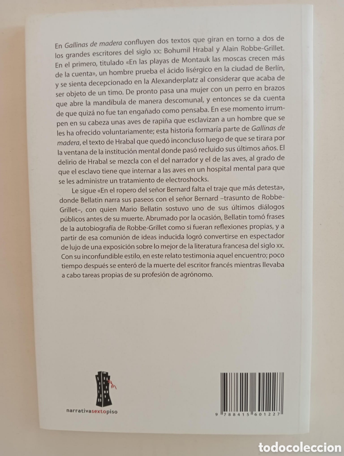 Libros de segunda mano: Gallinas de madera / Mario Bellatin - Foto 5