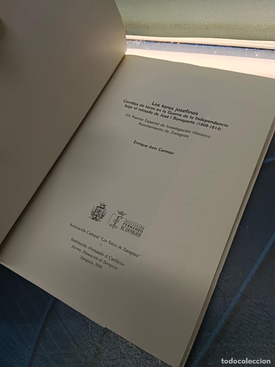 Libros de segunda mano: Novela, Los toros josefinos - Foto 6
