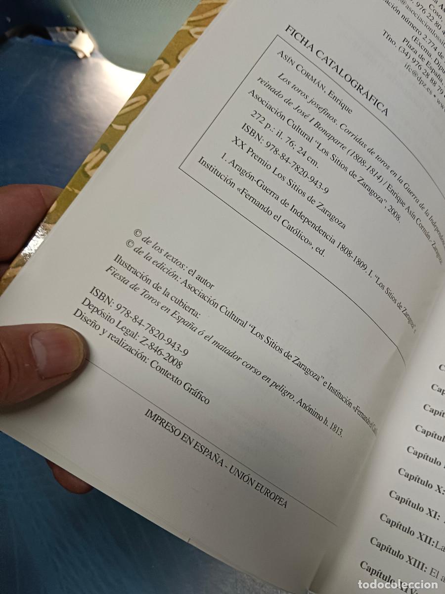 Libros de segunda mano: Novela, Los toros josefinos - Foto 7