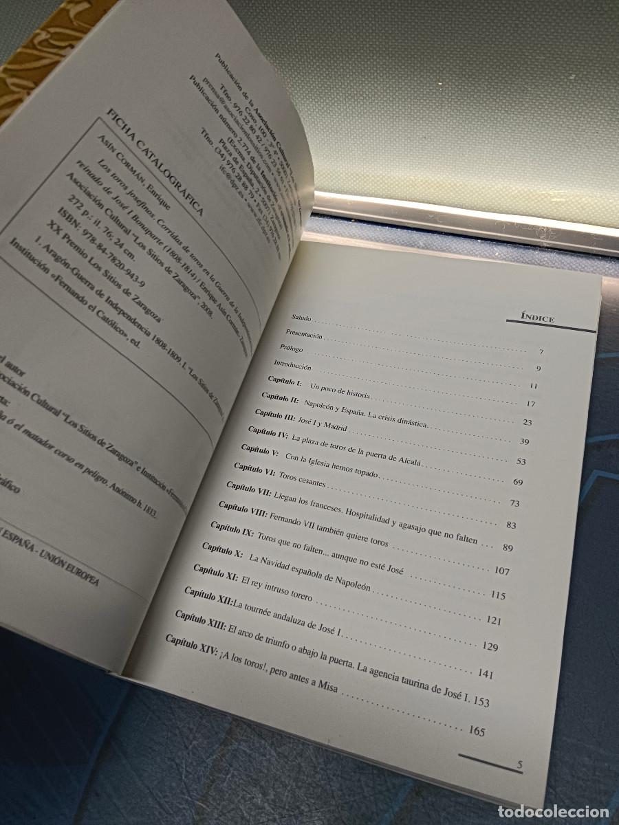 Libros de segunda mano: Novela, Los toros josefinos - Foto 8