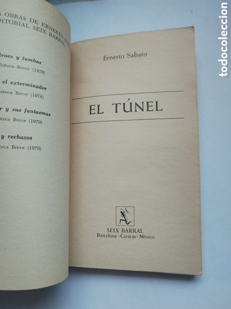 Libros de segunda mano: EL T&Uacute;NEL/ERNESTO SABATO - Foto 3