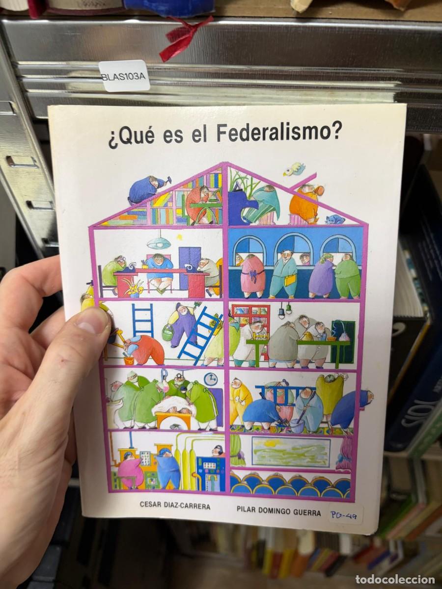 Libros de segunda mano: BLAS103A &mdash; C&eacute;sar D&iacute;az-Carrera y Pilar Domingo Guerra &mdash; &iquest;Qu&eacute; es el Federalismo? &mdash; Editorial no vi