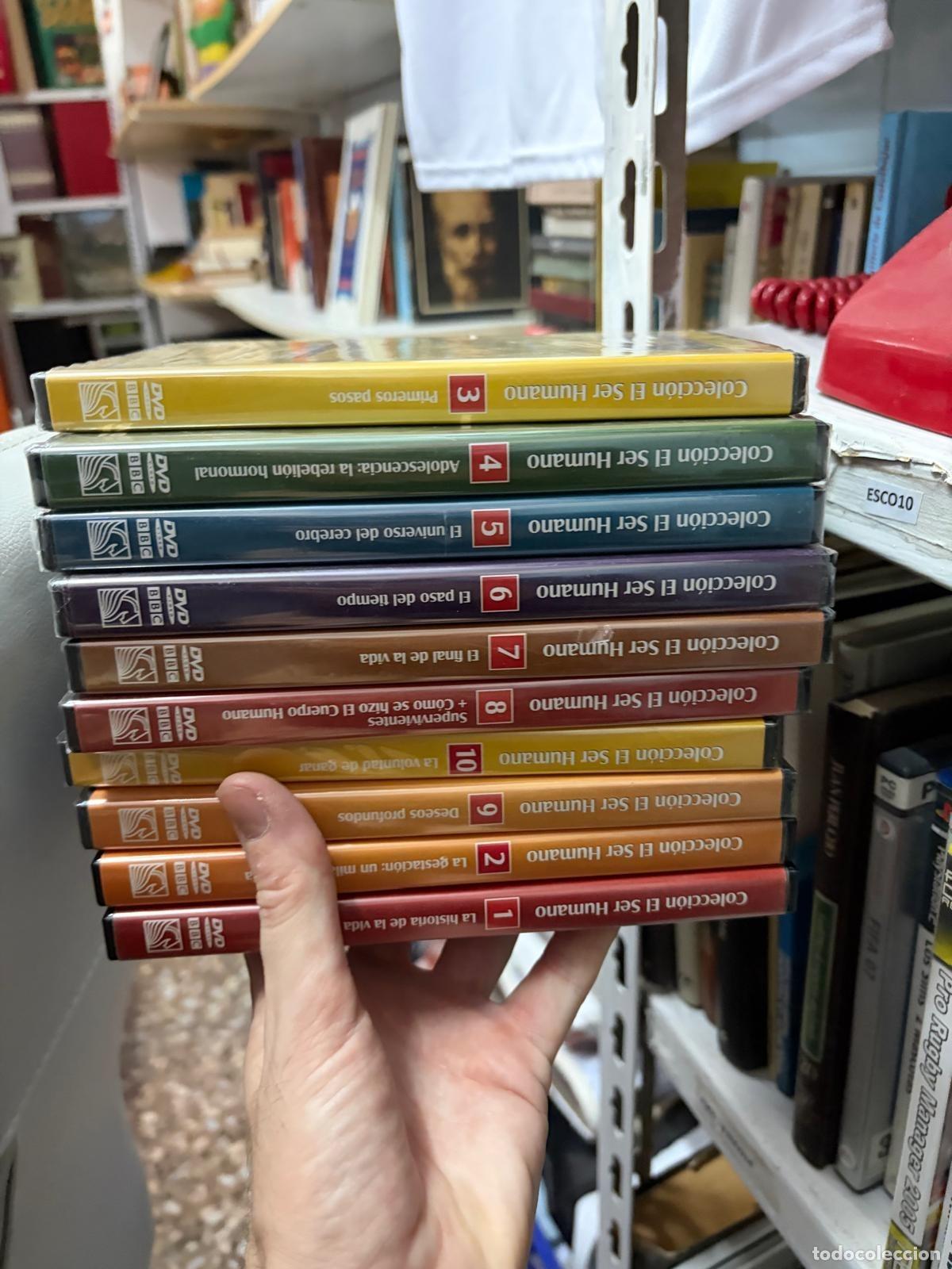 Libros de segunda mano: ESCO10 Colecci&oacute;n El Ser Humano: lote de 10 DVD BBC