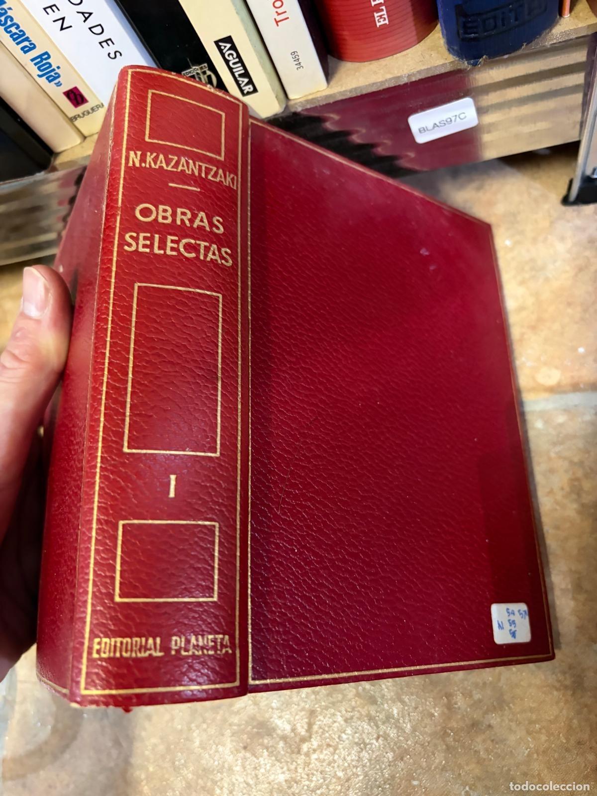 Libros de segunda mano: BLAS97C Obras selectas I N. Kazantzakis Editorial Planeta