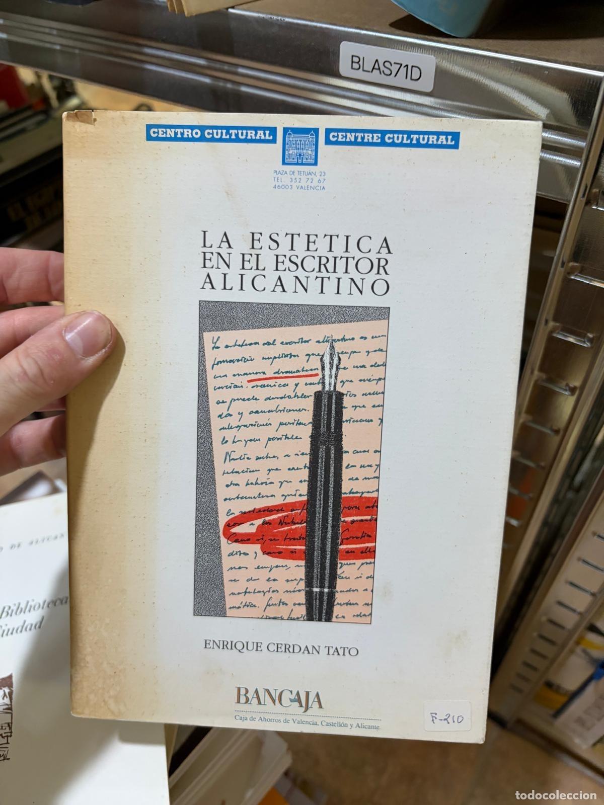 Libros de segunda mano: BLAS71D Ayuntamiento de Alicante Archivos y bibliotecas en la ciudad