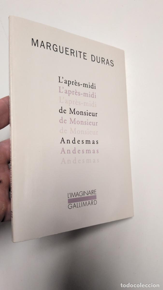 Libros de segunda mano: L'Apr&egrave;s-midi de Monsieur Andesmas (libro+CD) - Marguerite Duras