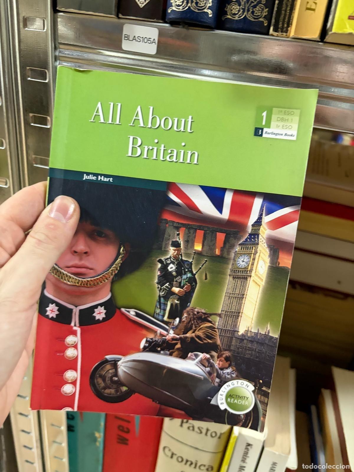 Libros de segunda mano: BLAS105A Julie Hart All About Britain Burlington Books