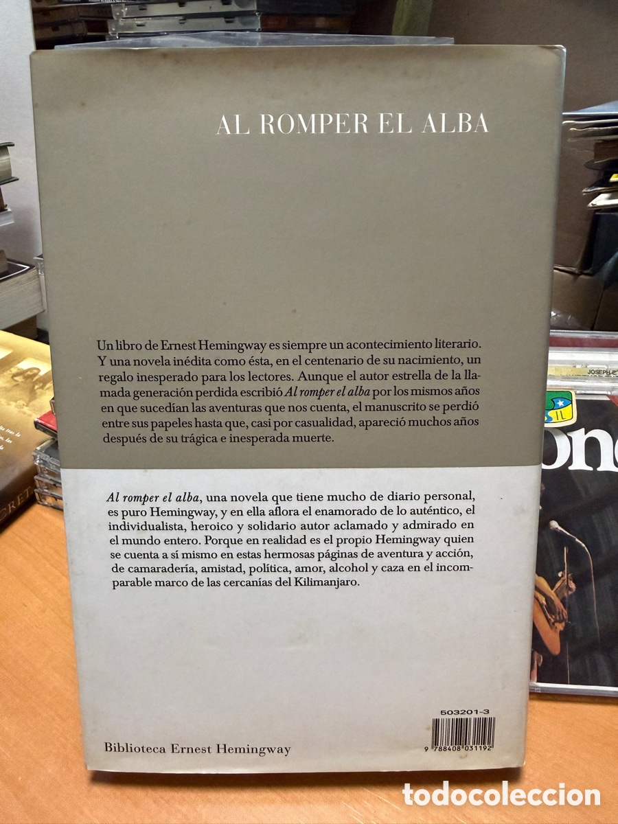 Libros de segunda mano: Ernest Hemingway - Al Romper El Alba - Foto 2