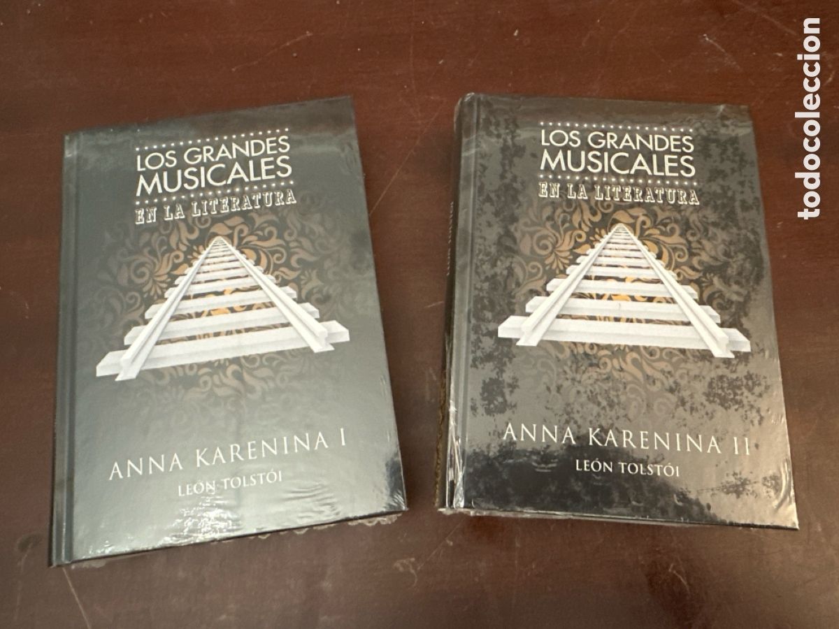 Libros de segunda mano: LOS GRANDES MUSICALES EN LA LITERATURA ANNA KARENINA. LEON TOLSTOI. DOS TOMOS NUEVO PRECINTADO