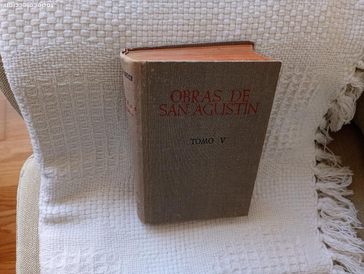 Libros de segunda mano: OBRAS DE SAN AGUSTIN TOMO V