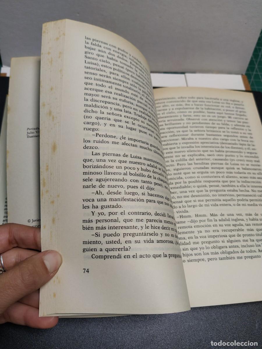Libros de segunda mano: Javier Mar&iacute;as - Coraz&oacute;n tan blanco - Foto 4