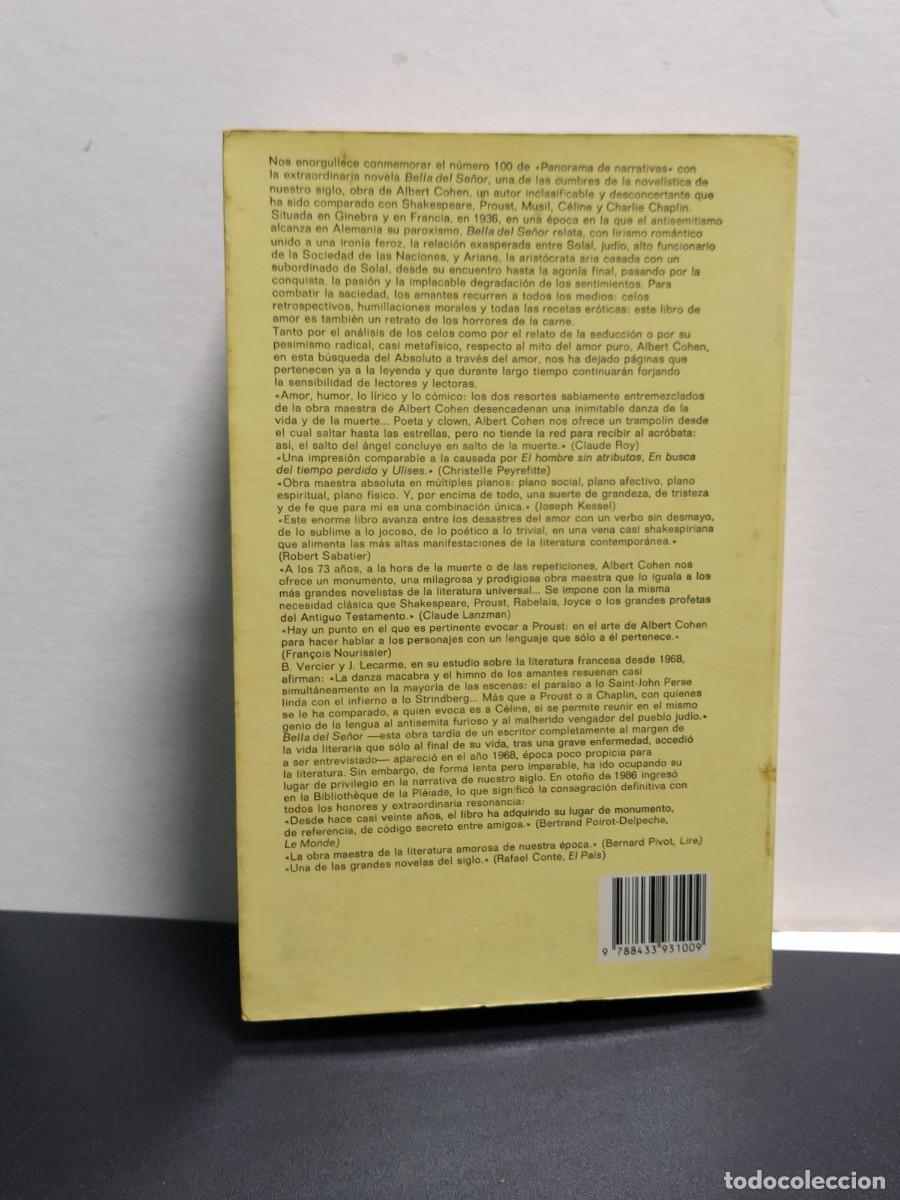 Libros de segunda mano: Albert Cohen - Bella del Se&ntilde;or - Foto 2