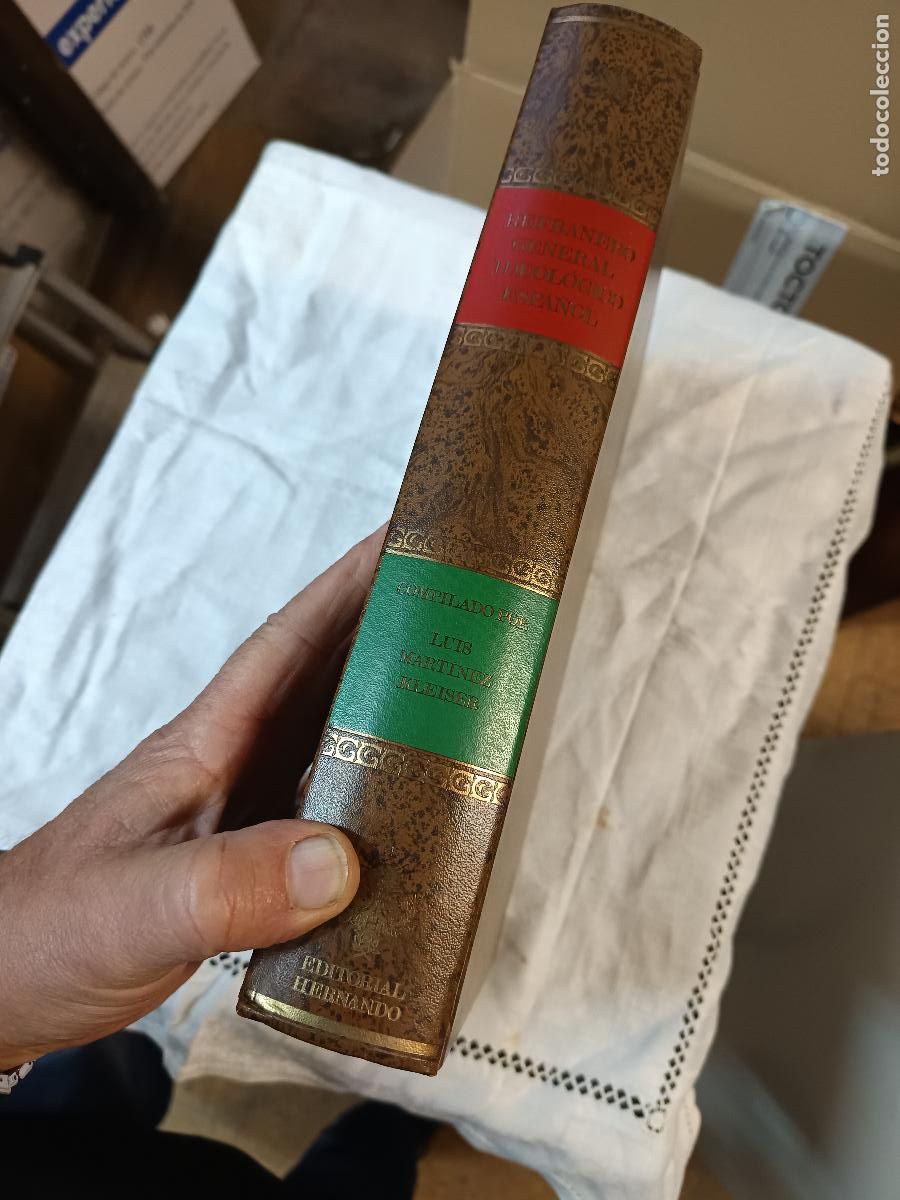 Gebrauchte B&uuml;cher: REFRANERO GENERAL IDEOL&Oacute;GICO ESPA&Ntilde;OL. COMPILADOR LUIS MART&Iacute;NEZ KLEISER 1982. EDI. LUJO FACSIMIL