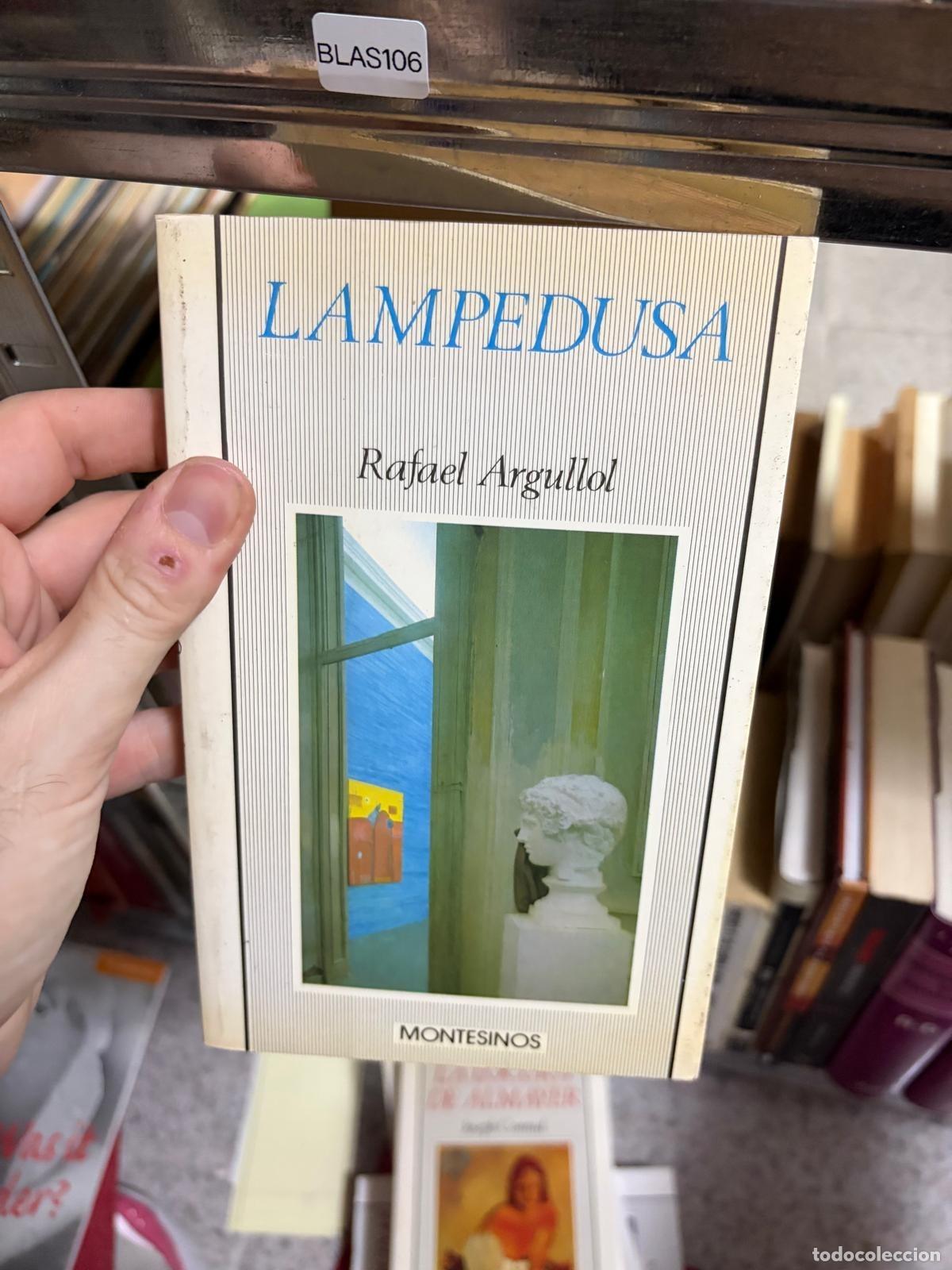 Libros de segunda mano: BLAS106 - Rafael Argullol - Lampedusa - Montesinos