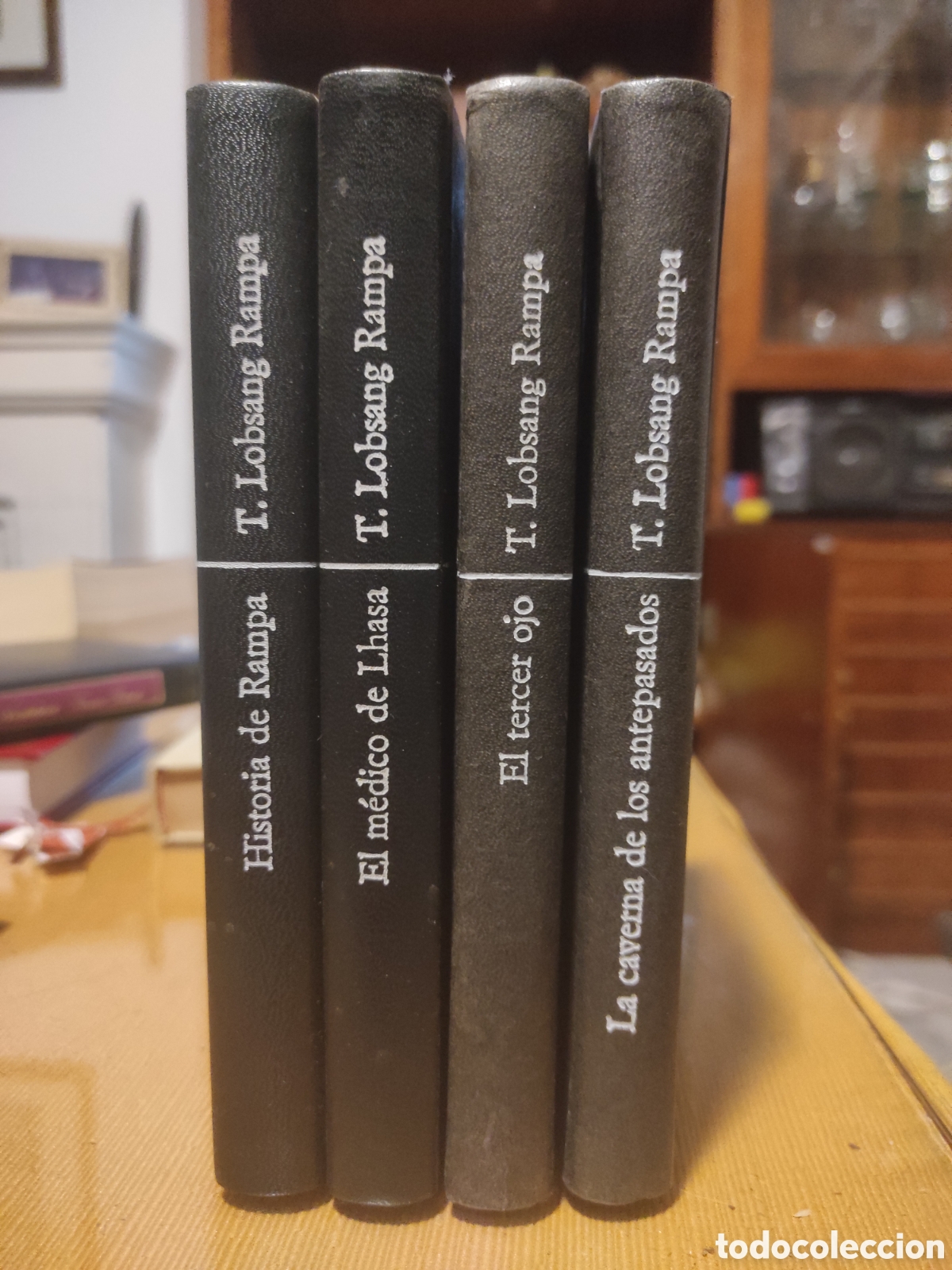Libros de segunda mano: T. Lobsang Rampa. Historia de Rampa, El m&eacute;dico de Lhasa, El tercer ojo, la caverna (PEDIDO MINIM 10&euro;