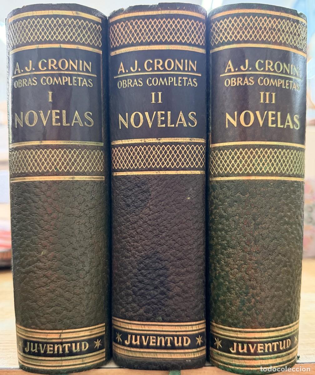 Libri di seconda mano: A. J. CRONIN OBRAS COMPLETAS: NOVELAS (3 TOMOS). A-PI-1175