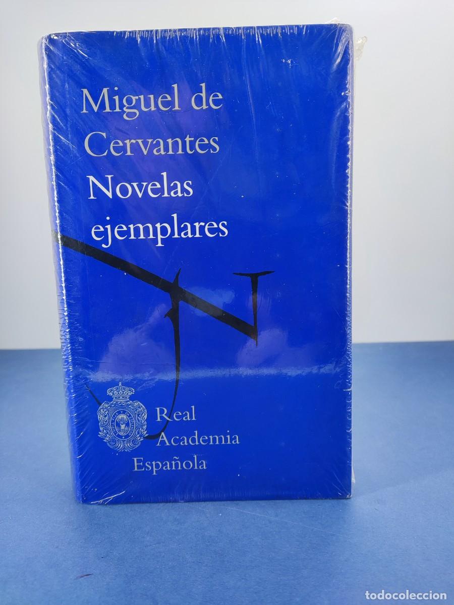 Libros de segunda mano: NOVELAS EJEMPLARES / MIGUEL DE CERVANTES / REAL ACADEMIA ESPA&Ntilde;OLA / PRECINTADO