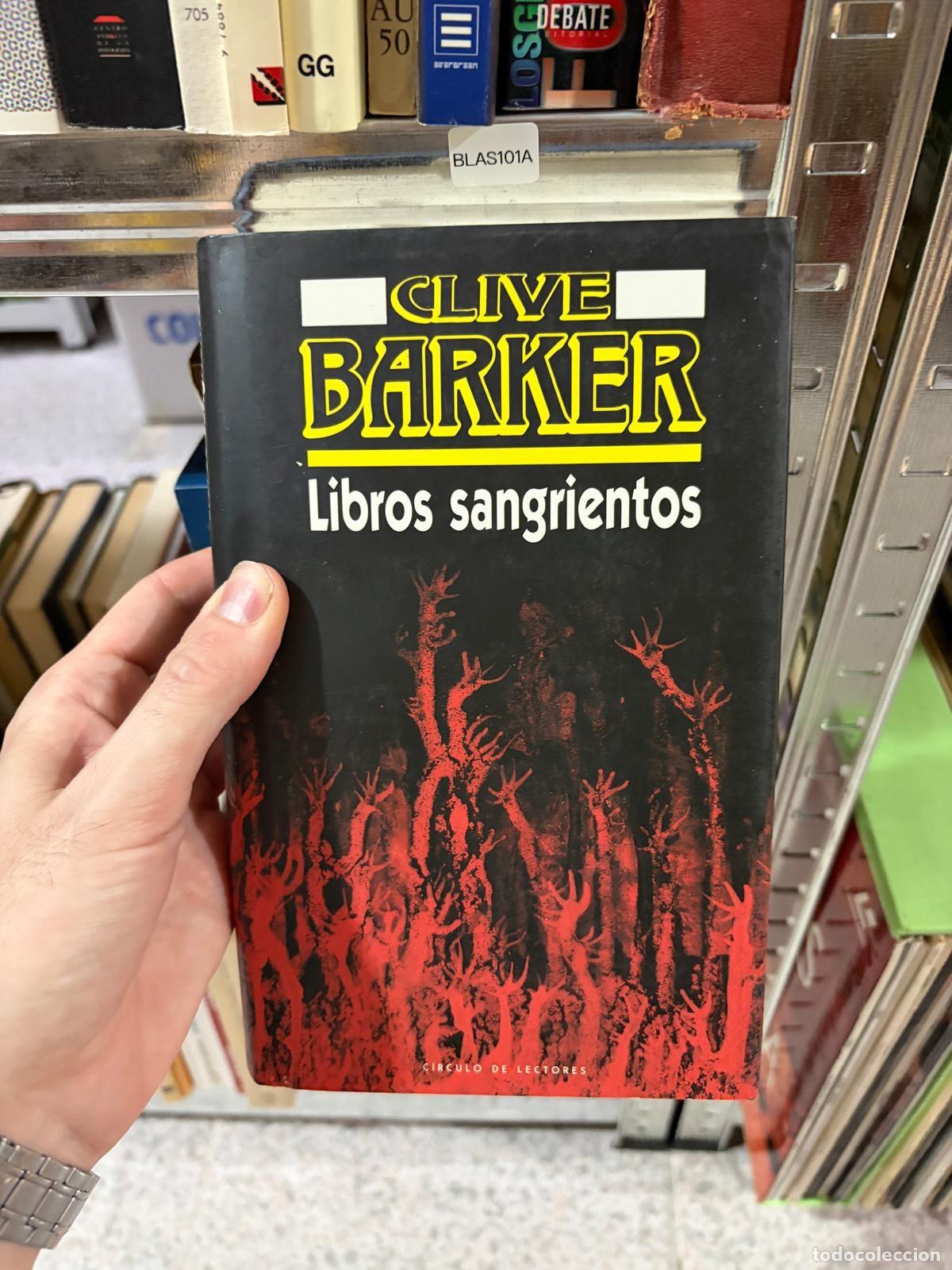 Libros de segunda mano: BLAS101A Clive Barker Libros sangrientos C&iacute;rculo de Lectores