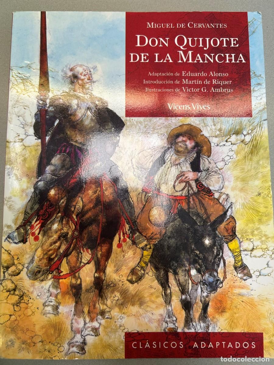 Libros de segunda mano: Vendo libro &rdquo;Don Quijote de la Mancha&rdquo; de Miguel de Cervantes. Edici&oacute;n especial de la colecci&oacute;n Cl&aacute;s