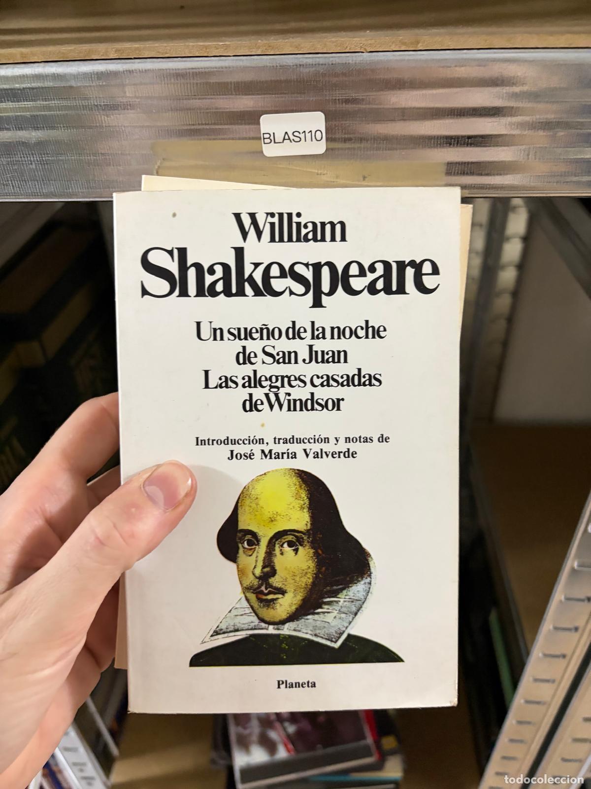 Libros de segunda mano: BLAS110 William Shakespeare Un sue&ntilde;o de la noche de San Juan Las alegres casadas de Windsor Planeta