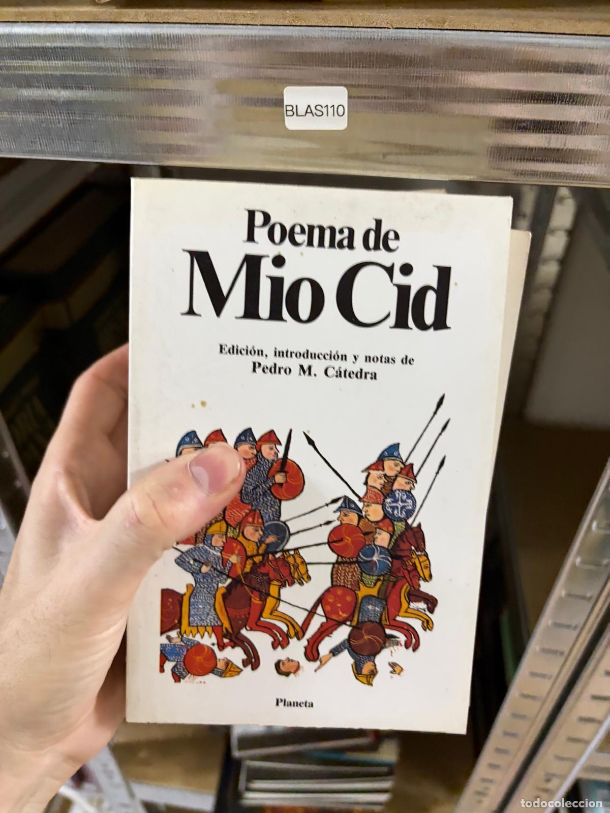 Libros de segunda mano: BLAS110 Poema de Mio Cid Pedro M. C&aacute;tedra Planeta