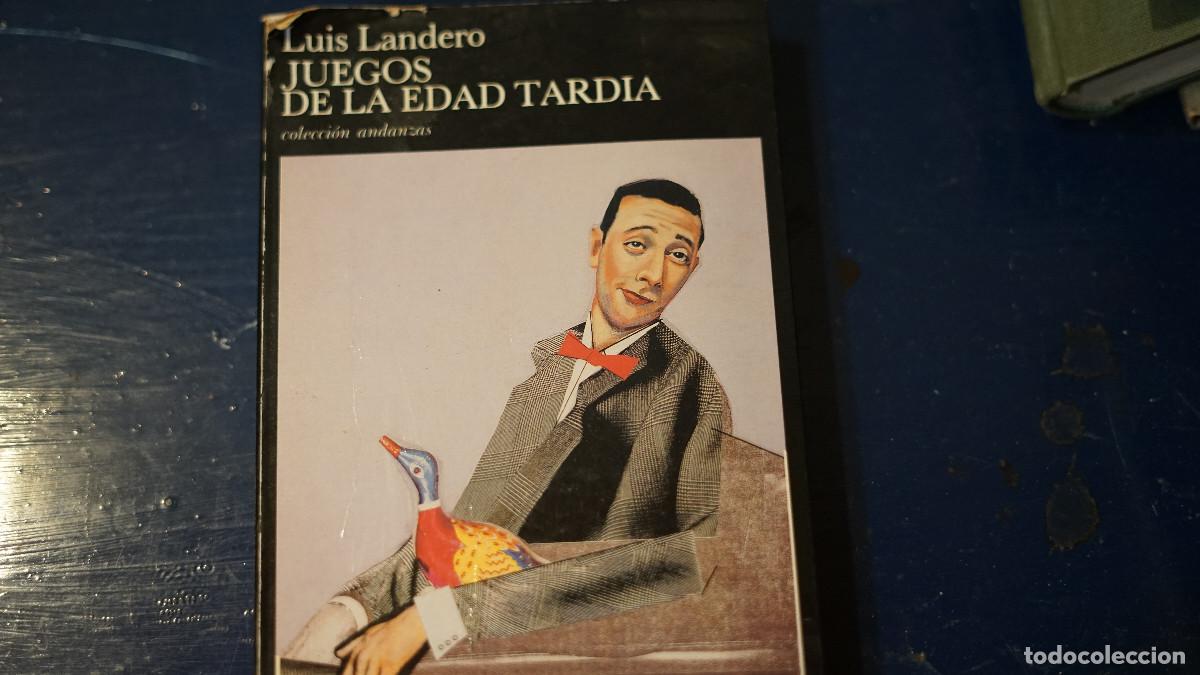 Libros de segunda mano: Lu&iacute;s Landero - Juegos de la edad tard&iacute;a - Tusquets 1990