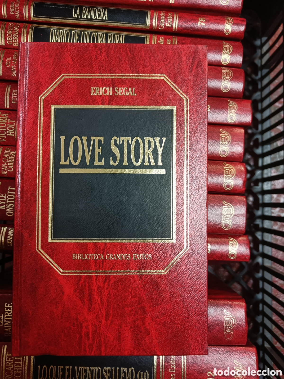 Libros de segunda mano: LOVE STORY. ERICH SEGAL. BIBLIOTECA GRANDES EXITOS ORBIS.