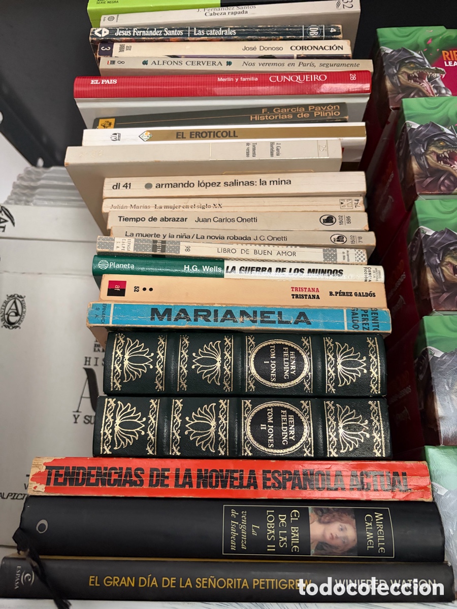 Libros de segunda mano: Lote 23 libros novelas en espa&ntilde;ol. Henri fielding. Onetti. Arcipreste de Hita. Raymond chandler