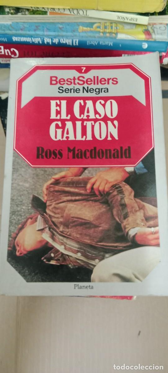 Libros de segunda mano: EL CASO GALTON ROSS MACDONALD LIBRO G-4