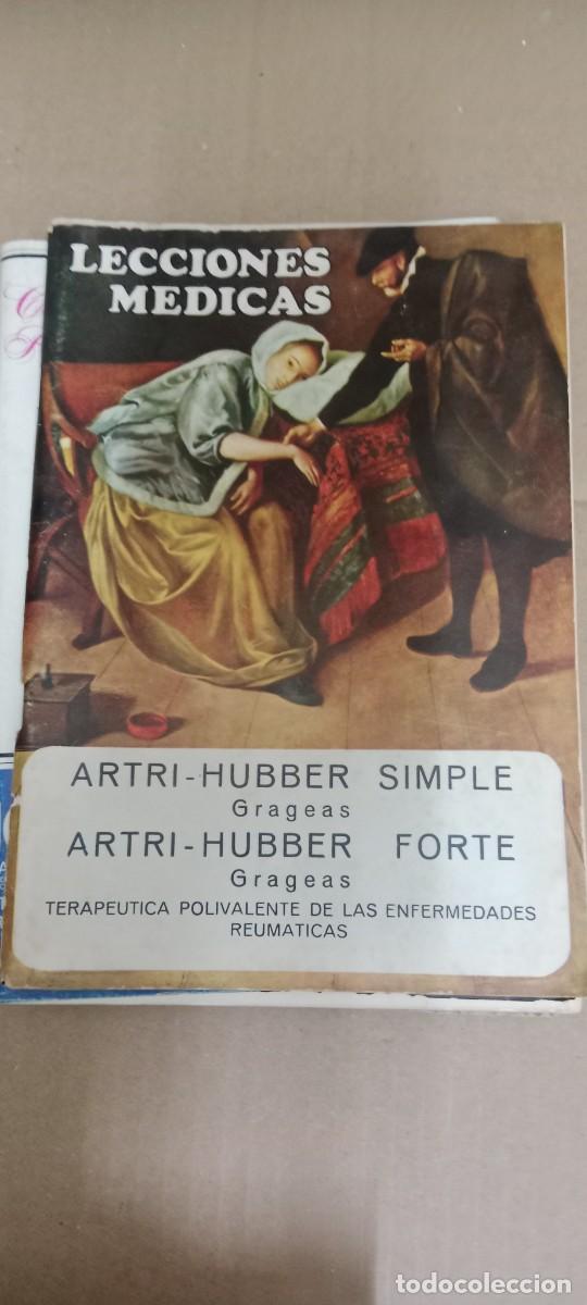 Libros de segunda mano: LECCIONES MEDICAS LIBRO G-15