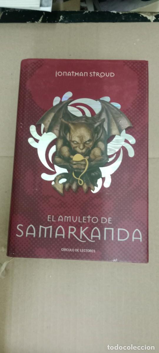 Libros de segunda mano: EL AMULETO DE SAMARKANDA DE JONATHAN STROUD (C&Iacute;RCULO DE LECTORES) LIBRO TOP-04