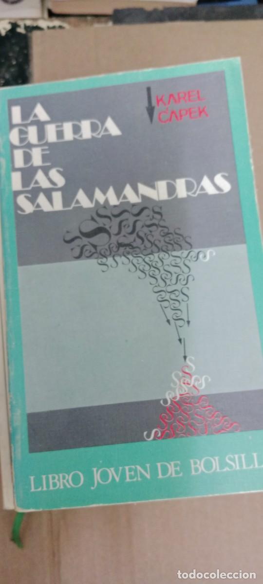 Libros de segunda mano: LA GUERRA DE LAS SALAMANDRAS - Capek, Karel LIBRO CC-MAZ