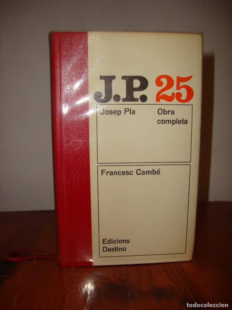 Libros de segunda mano: OBRA COMPLETA, 25. FRANCESC CAMBO (EDICIONS DESTINO) - JOSEP PLA