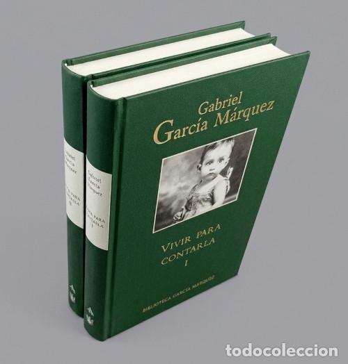 Libros de segunda mano: M4058 - GABRIEL GARCIA MARQUEZ. VIVIR PARA CONTALA [2 TOMOS]. ED. RADOM HOUSE MONDADORI 2004.