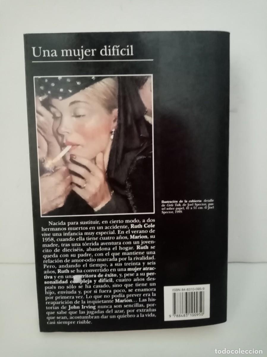 Libros de segunda mano: Una mujer dif&iacute;cil John Irving - Foto 3