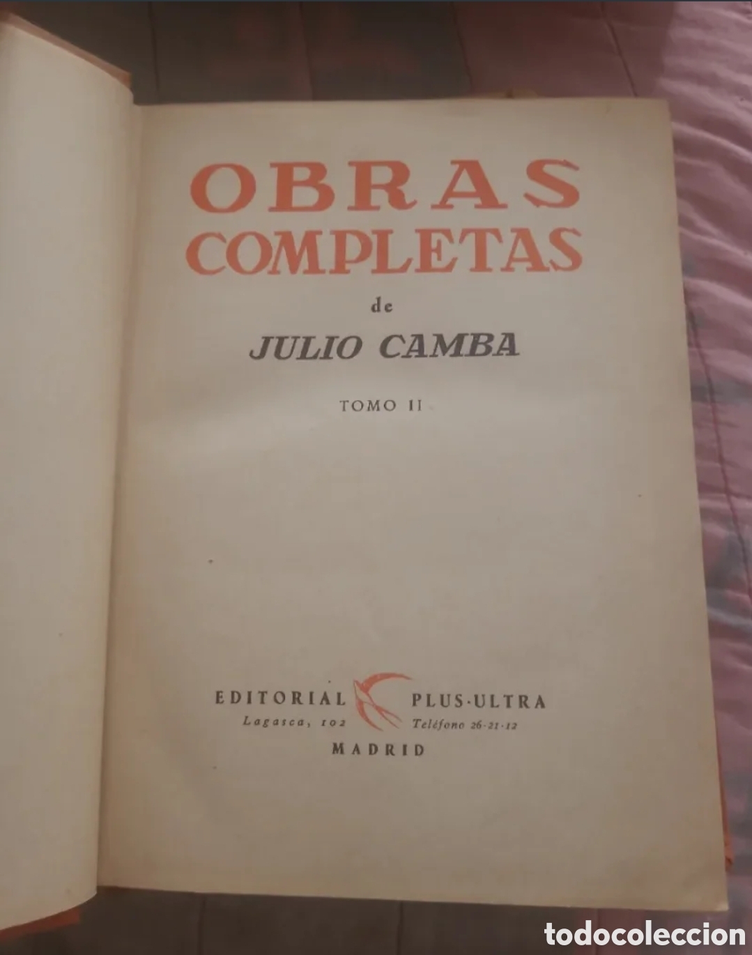 Libros de segunda mano: Obras completas Julio Camba - Foto 5