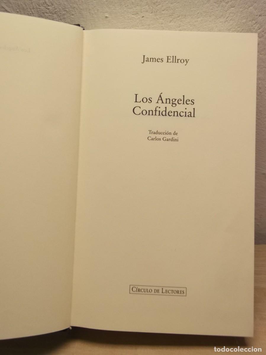 Libros de segunda mano: L. A. CONFIDENCIAL de JAMES ELLROY - Tapa dura