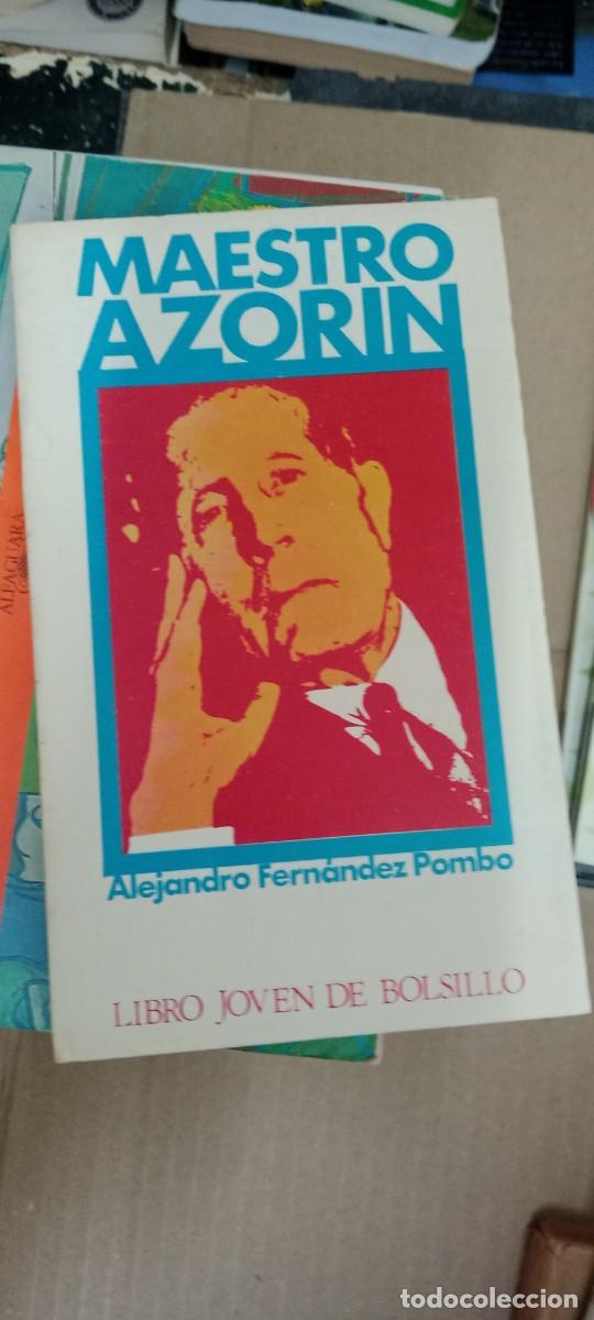 Libros de segunda mano: MAESTRO AZOR&Iacute;N. ALEJANDRO FERN&Aacute;NDEZ POMBO. DONCEL LIBRO CC-MAZ
