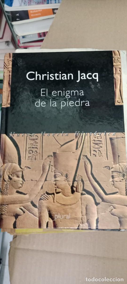 Libros de segunda mano: EL ENIGMA DE LA PIEDRA CHRISTIAN JACQ LIBRO CC-MAZ