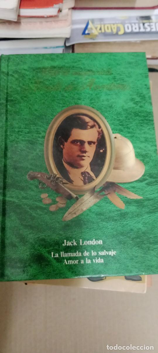 Libros de segunda mano: CLUB DE AMIGOS DE LA NOVELA DE AVENTURAS, LA LLAMADA DE LO SALVAJE Y AMOR A LA VIDA, BU LIBRO CC-MAZ
