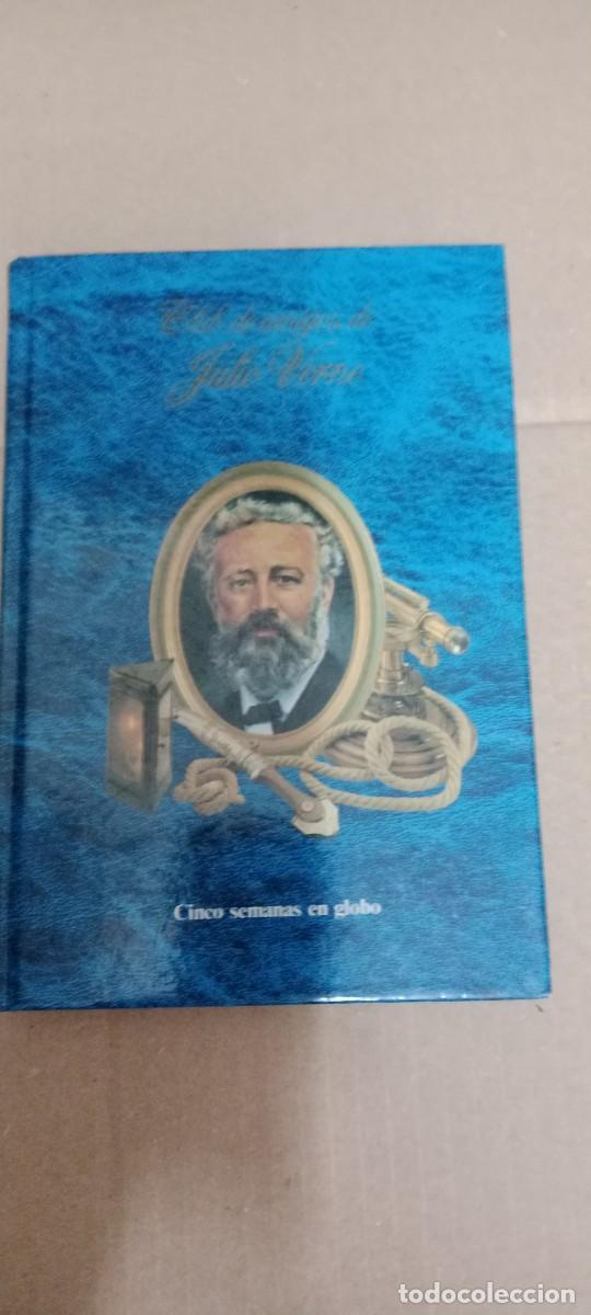 Libros de segunda mano: CINCO SEMANAS EN GLOBO JULIO VERNE LIBRO CC-MAZ