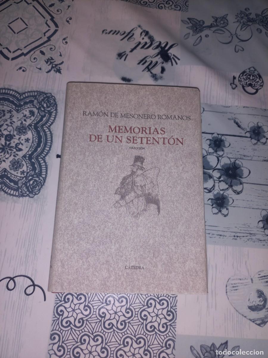 Libros de segunda mano: RAMON DE MESONERO ROMANOS. MEMORIAS DE UN SETENTON.