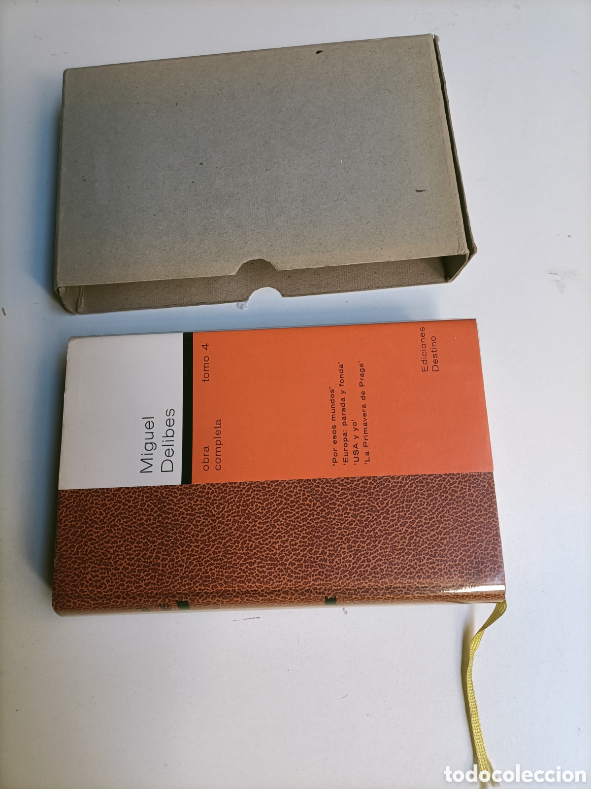 Libros de segunda mano: Miguel Delibes. Obra completa. Tomo 4 por esos mundos. Europa parada y fonda. USA y yo. La primavera