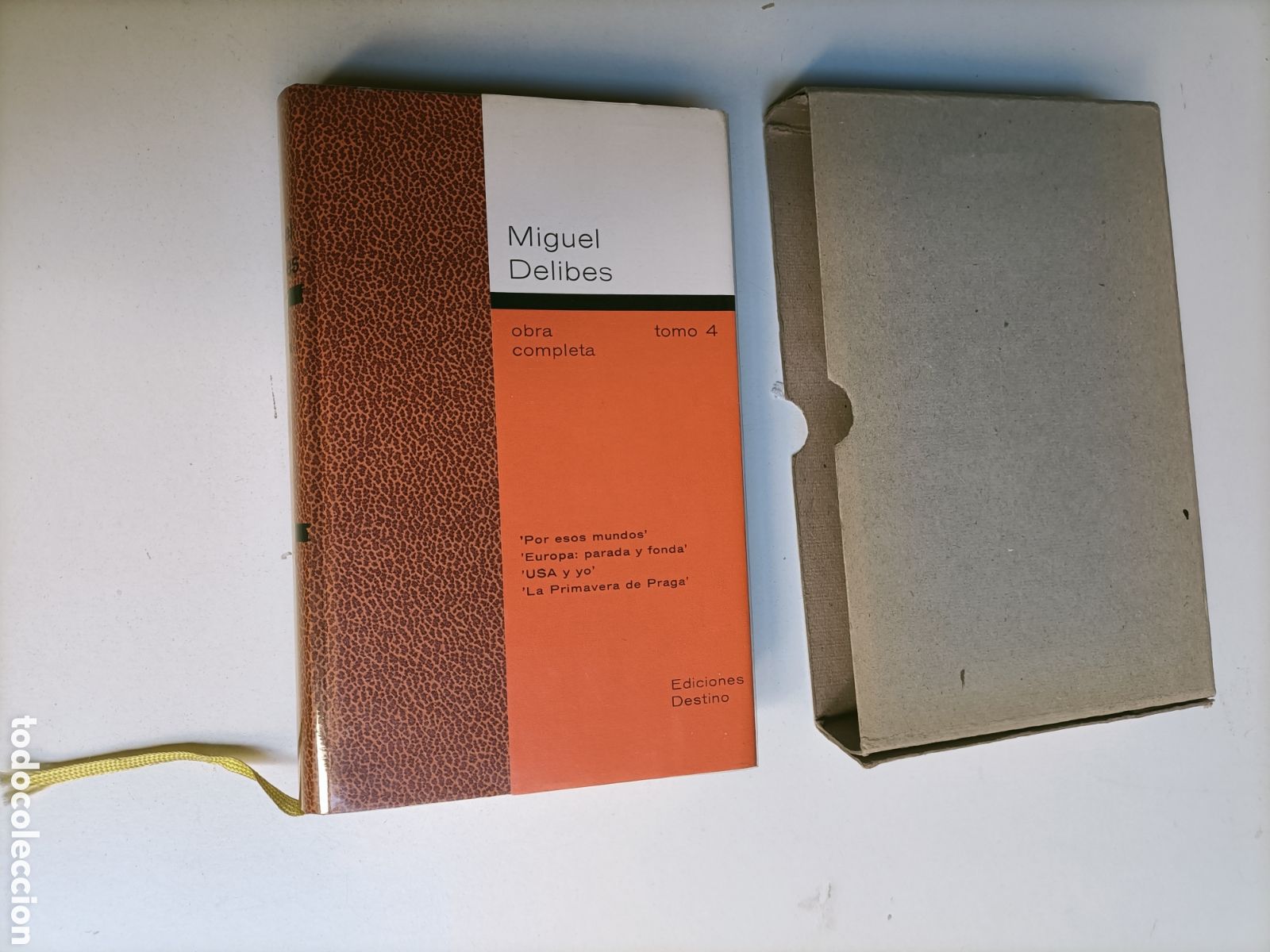 Libros de segunda mano: Miguel Delibes. Obra completa. Tomo 4 por esos mundos. Europa parada y fonda. USA y yo. La primavera