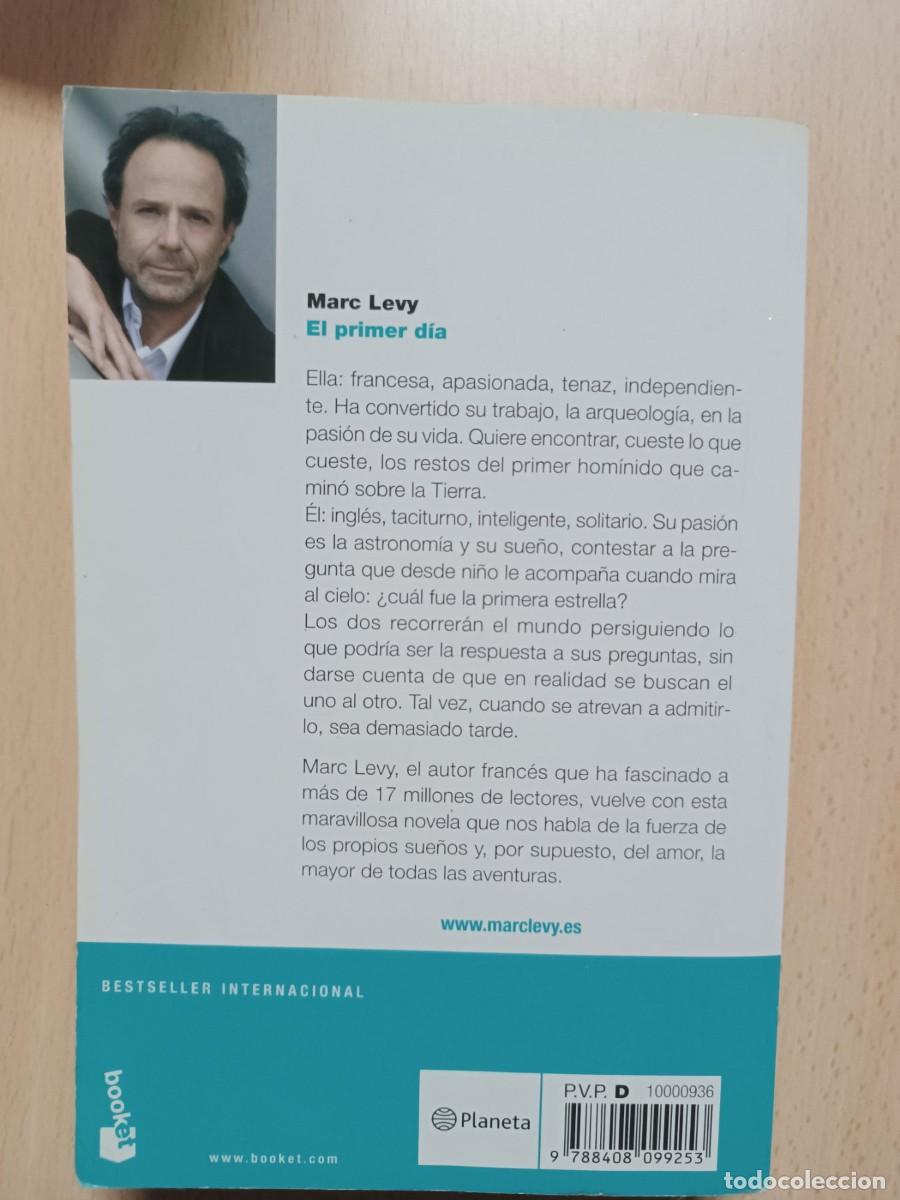 Libros de segunda mano: El primer d&iacute;a Marc Levy - Foto 2