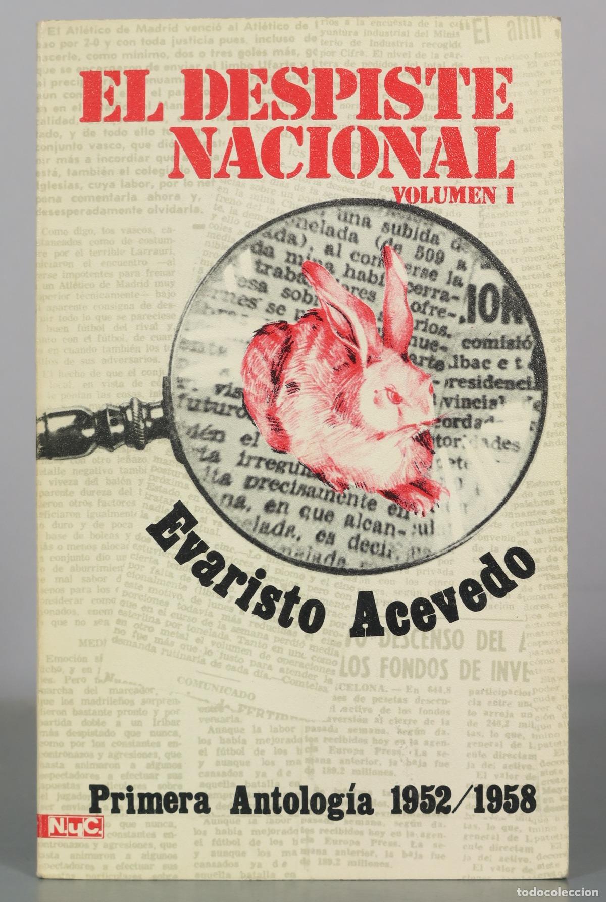Libros de segunda mano: El despiste nacional - Evaristo Acevedo - Novelas y Cuentos. 1