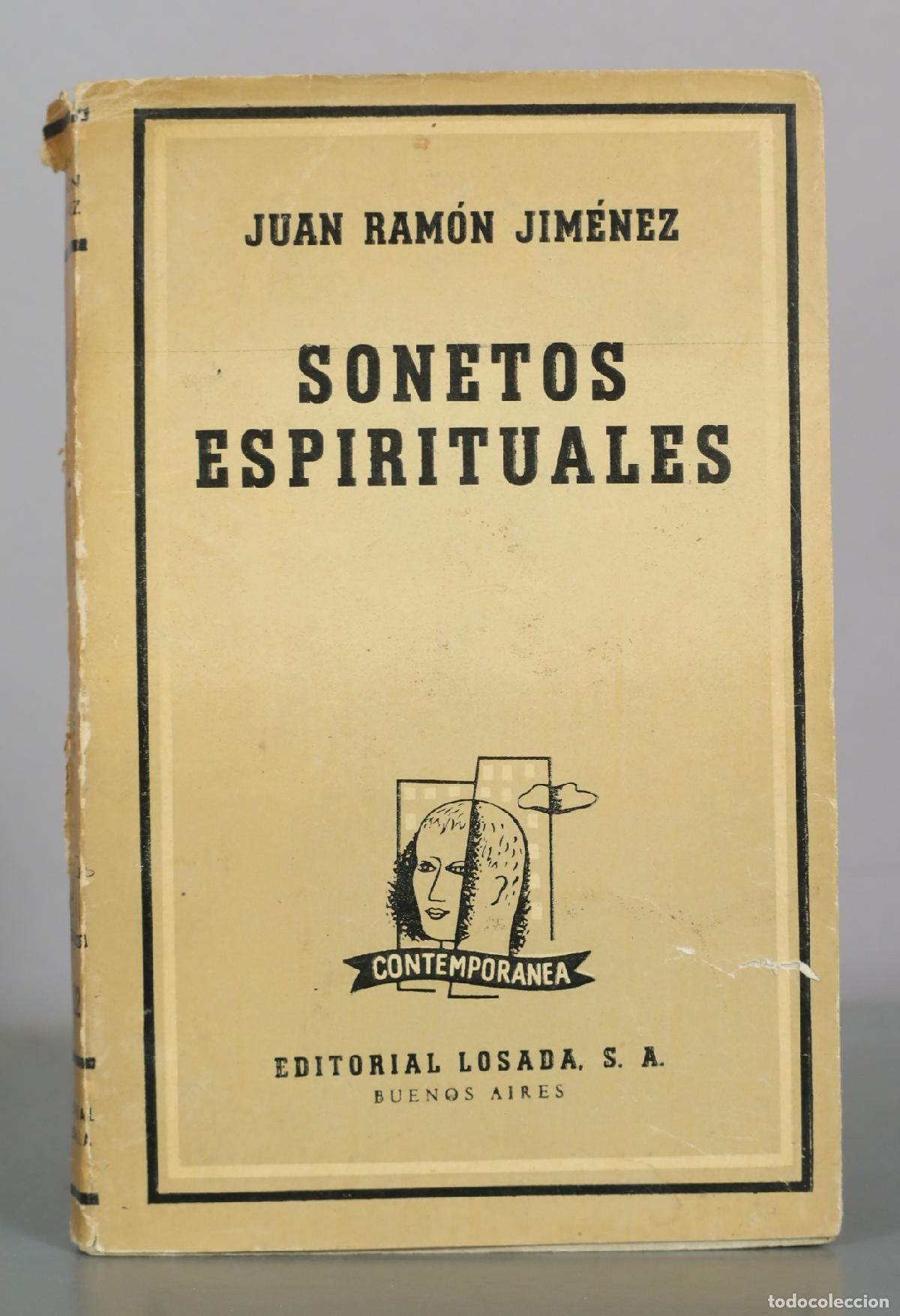 Gebrauchte B&uuml;cher: Sonetos Espirituales - Juan Ram&oacute;n Jim&eacute;nez - Editorial Losada