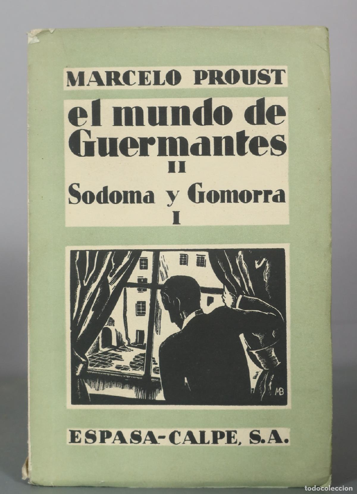 Libros de segunda mano: El mundo de Guermantes II - Sodoma y Gomorra I - Marcelo Proust - Espasa-Calpe