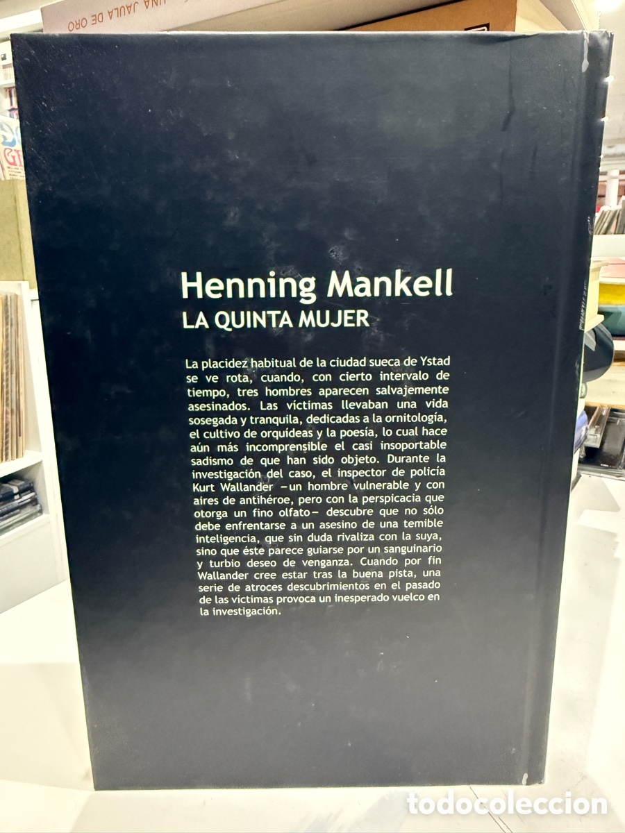 Libros de segunda mano: Henning Mankell - La quinta mujer - Foto 2